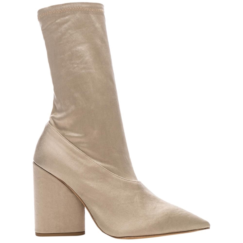 YEEZY Season 7 satin ankle boots sz 40